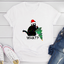 MerchMallow "What?" Cat Christmas Tree T-Shirt