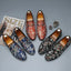 Men Embroider Loafers