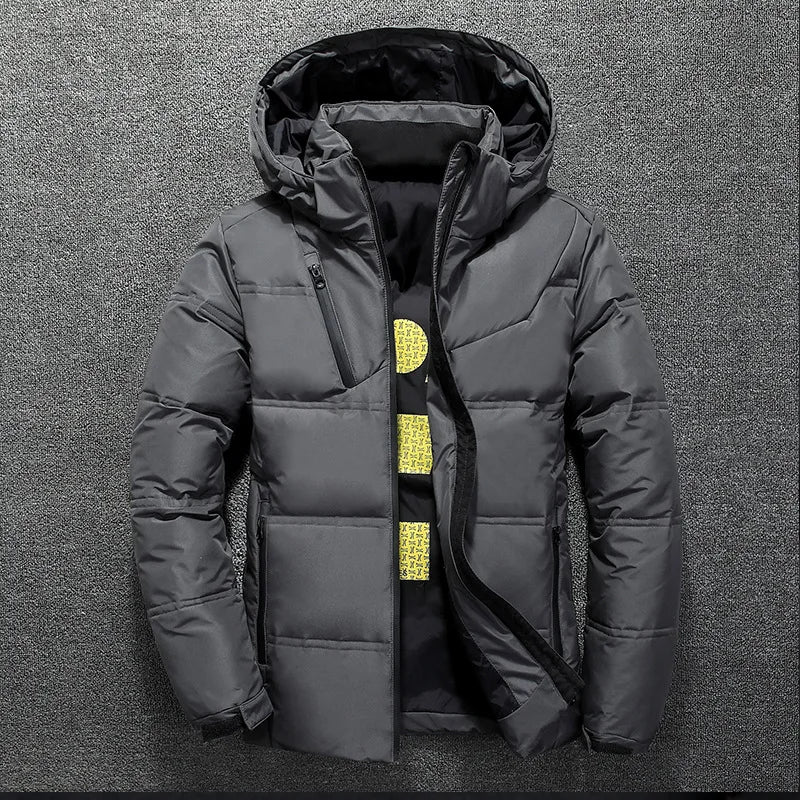 Winter Warm Men Jacket With Hood