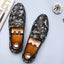 Men Embroider Loafers