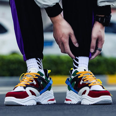 Multicolor Casual Sneakers