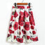 High Waist Midi Floral Skirt