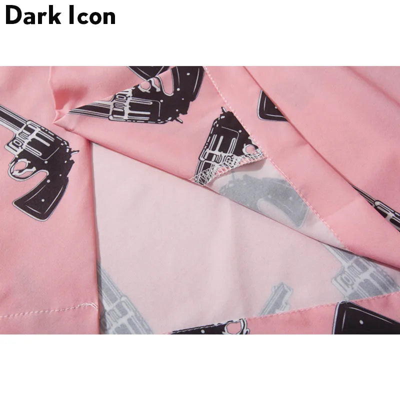 Dark Icon Printed Men's Shirt