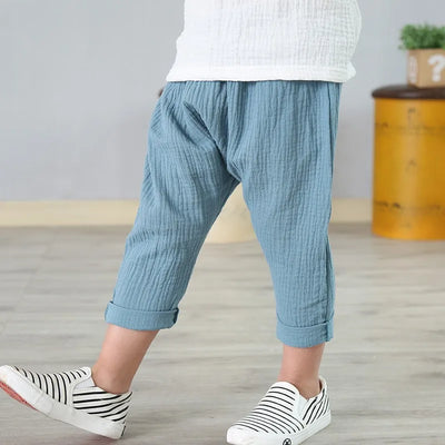 Summer Toddler Harem Linen Pants