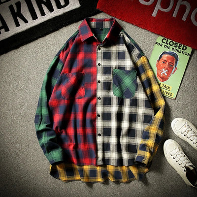 Flannel Plaid Shirt