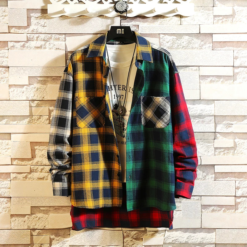 Patchwork shirt