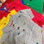 2023 Summer Children's Clothing Baby Candy Color Turn Down Collar Cartoon Character Kids Boy Car Short Sleeve Cotton T-Shirt