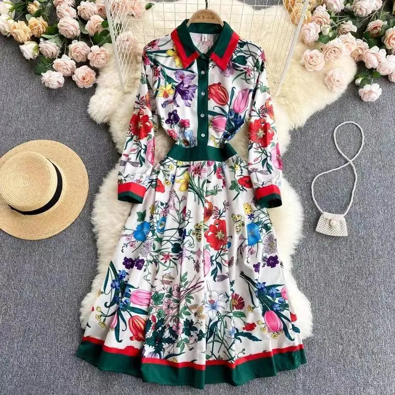 Fashion Runway Shirt Dress