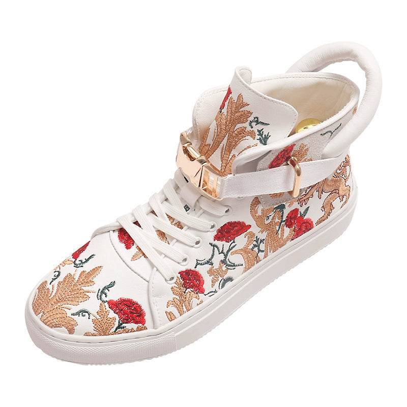 Spring Breathable floral Shoes