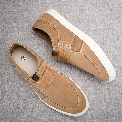 Slip-on Low-Top Breathable Casual Beijing Fabric Loafers