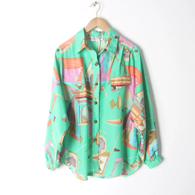 Vintage Oil Painting Style Shirt