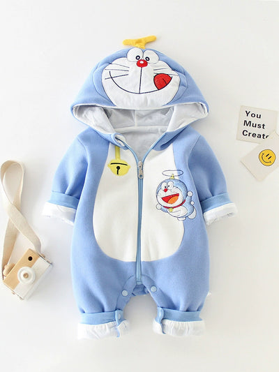 Newborn Clothes Spring Clothing Suit Baby Boys' One-Piece Suit Romper Spring and Autumn Baby Girl out One Month Old Outfit Romper