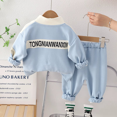 Baby Autumn Clothing Male 1 Birthday Party 17 1 7 8 11 10 8 7 6 9 Months Spring and Autumn Baby Boy Clothes Separates Suit