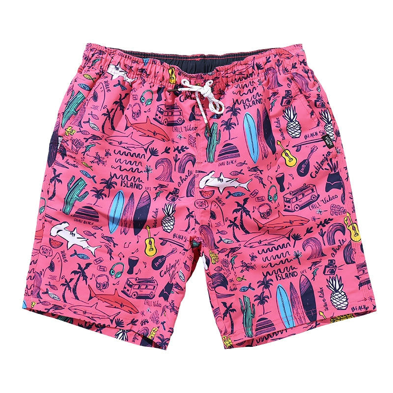 Vibrant Colours Beach Pants Swimming Shorts