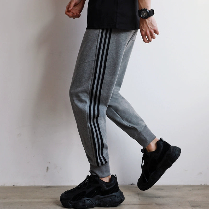 Ankle-Tied Sports Baggy Pants