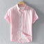 Cotton Linen Short Sleeve Shirt