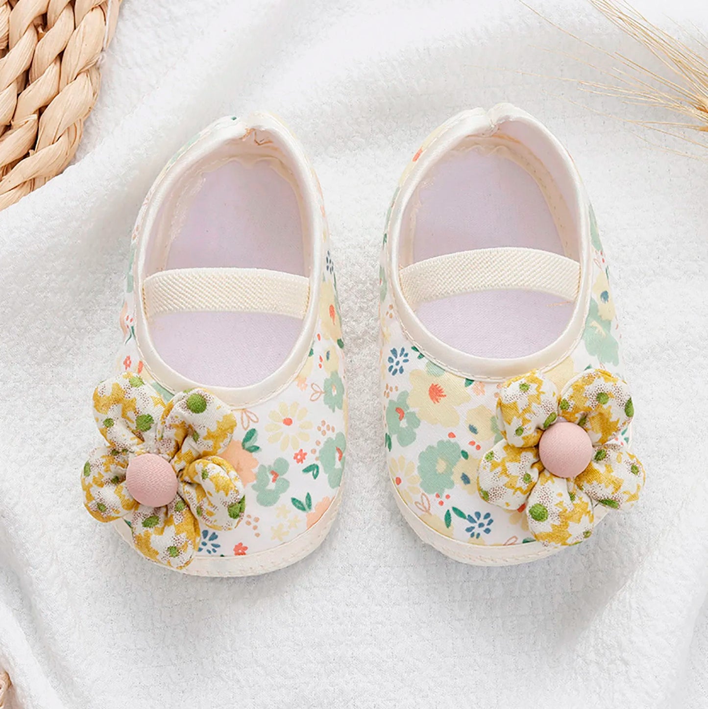 Floral Baby Girls Shoes