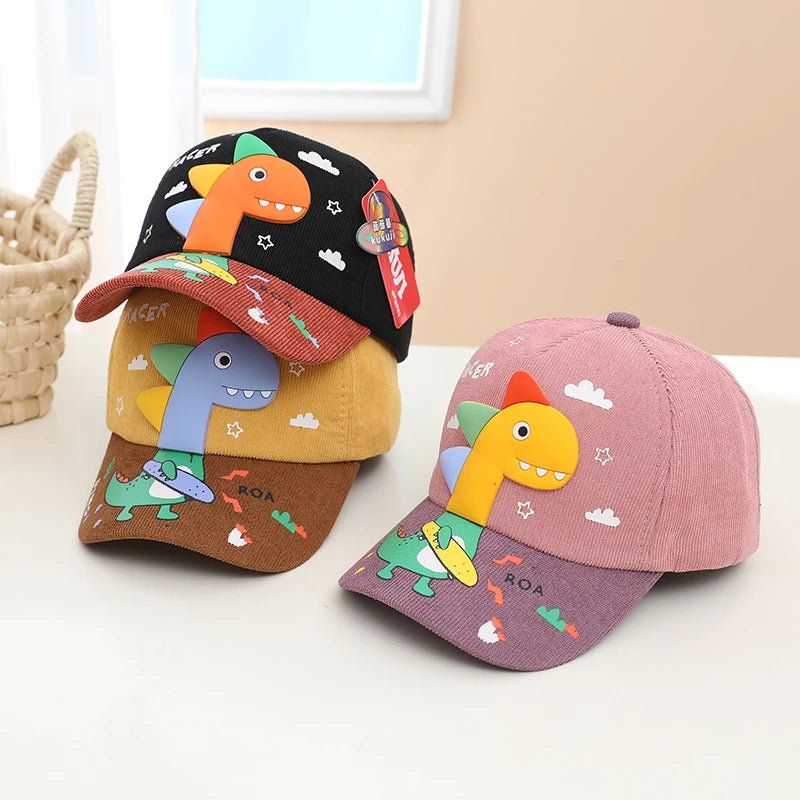 Three-dimensional Dinosaur Baseball Cap