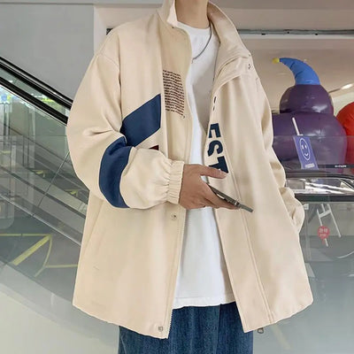 Hip-hop Style Windproof Jacket