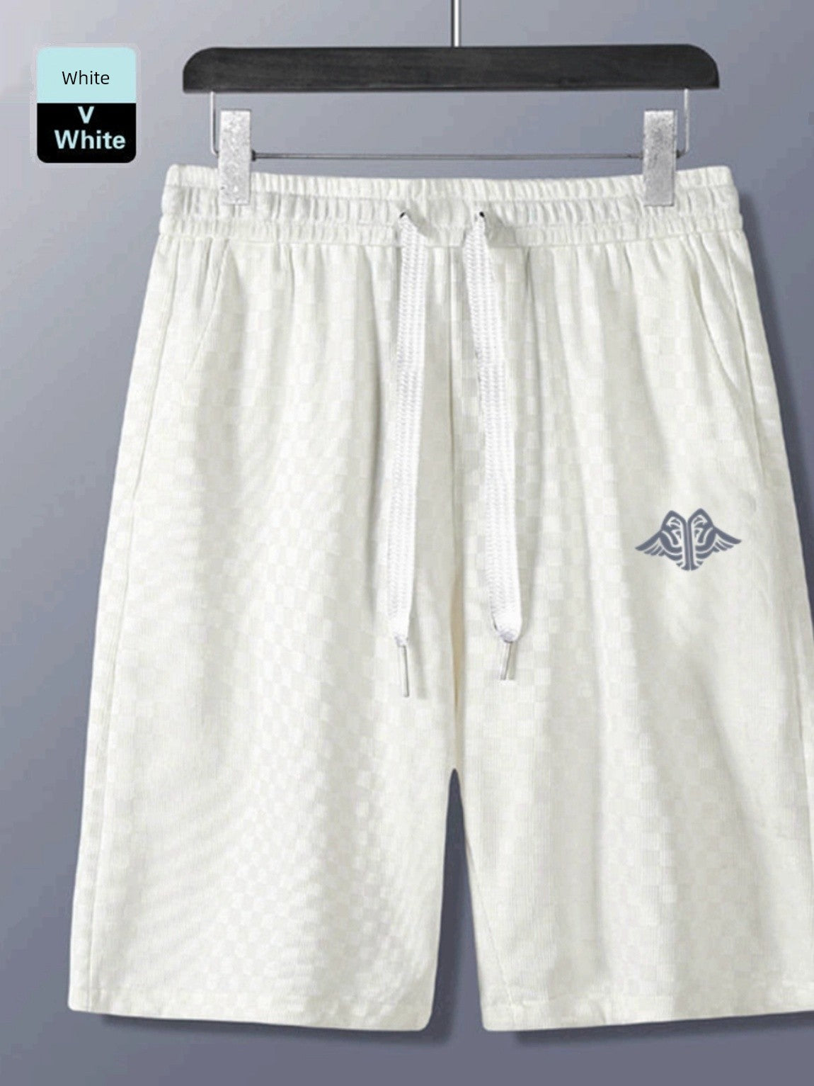 Men Trendy Ice Silk Spots Shorts