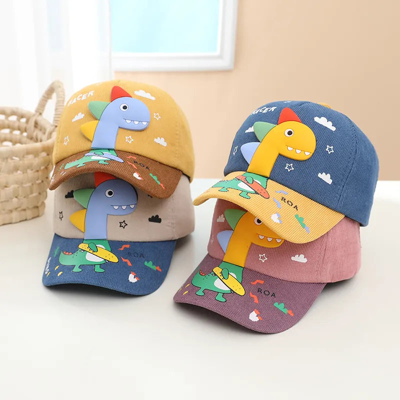 Three-dimensional Dinosaur Baseball Cap