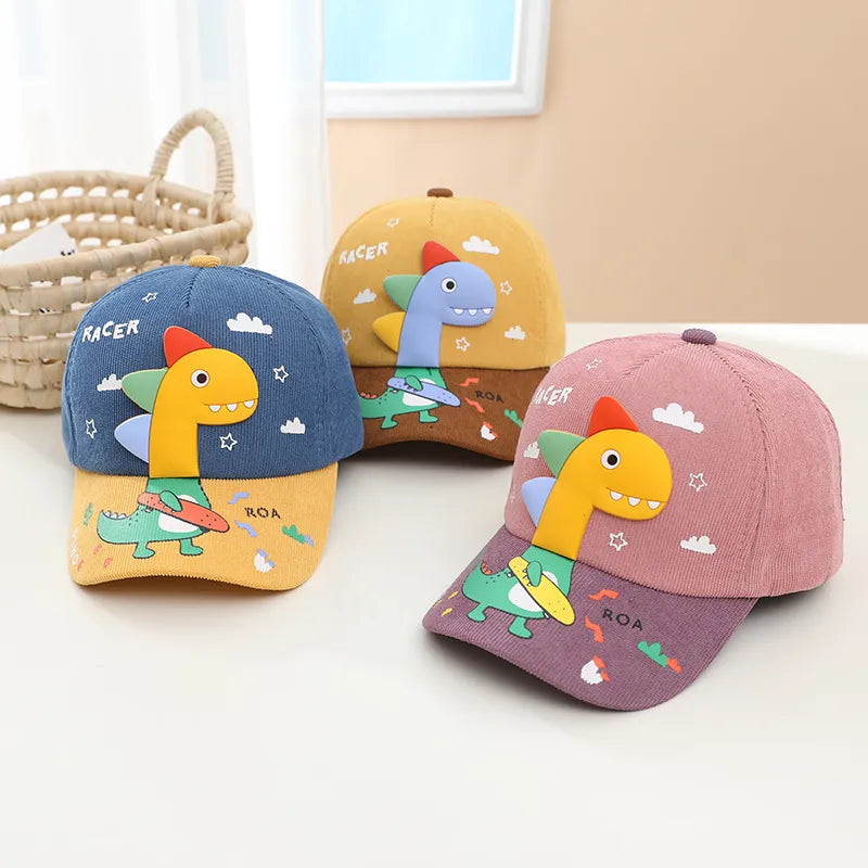 Three-dimensional Dinosaur Baseball Cap