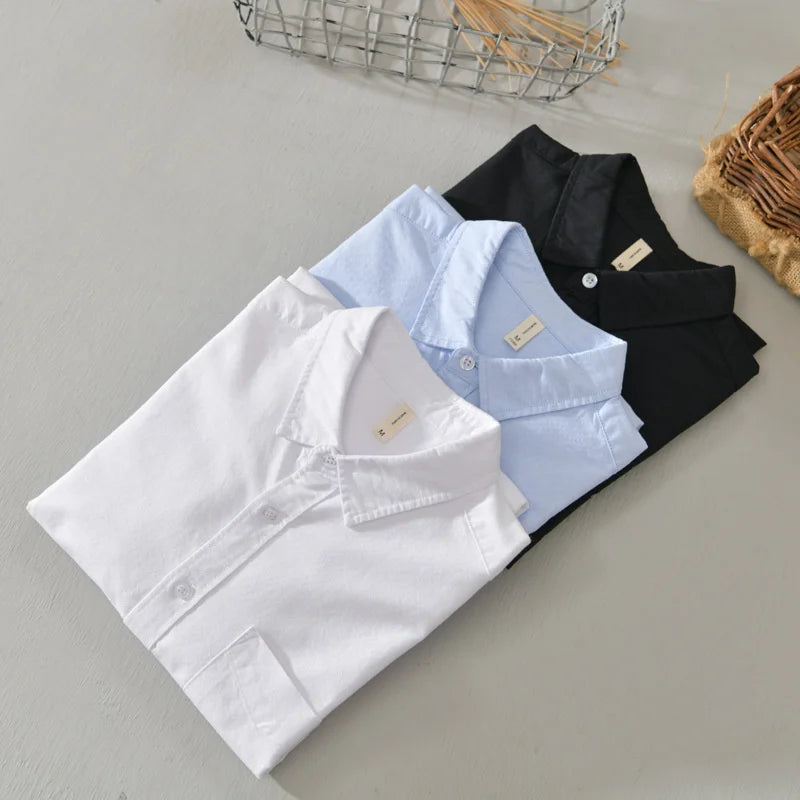 Spring Shirts For Men Casual Slim Fit