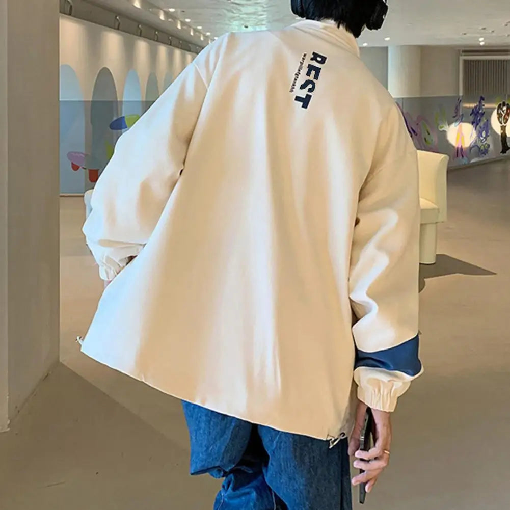 Hip-hop Style Windproof Jacket