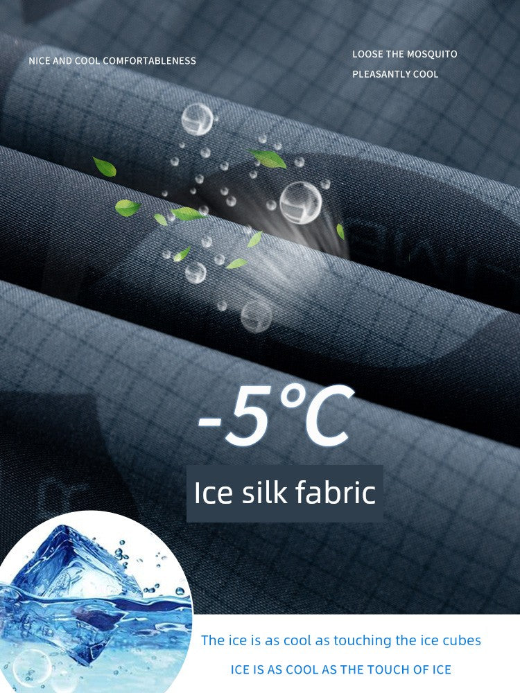 Thin Ice Silk Quick-Drying Cargo Pants