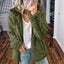 Woolen hooded coat