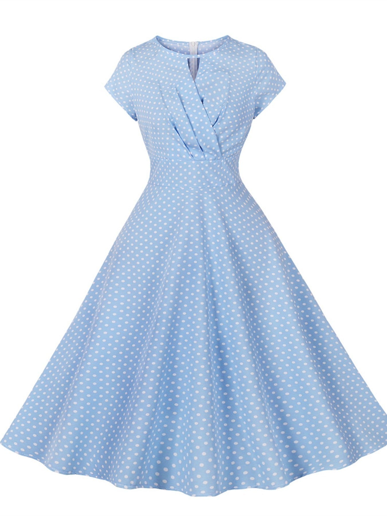 Polka Dot Retro Loose Swing Dress