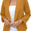 Casual Suit Coat In Solid Colors