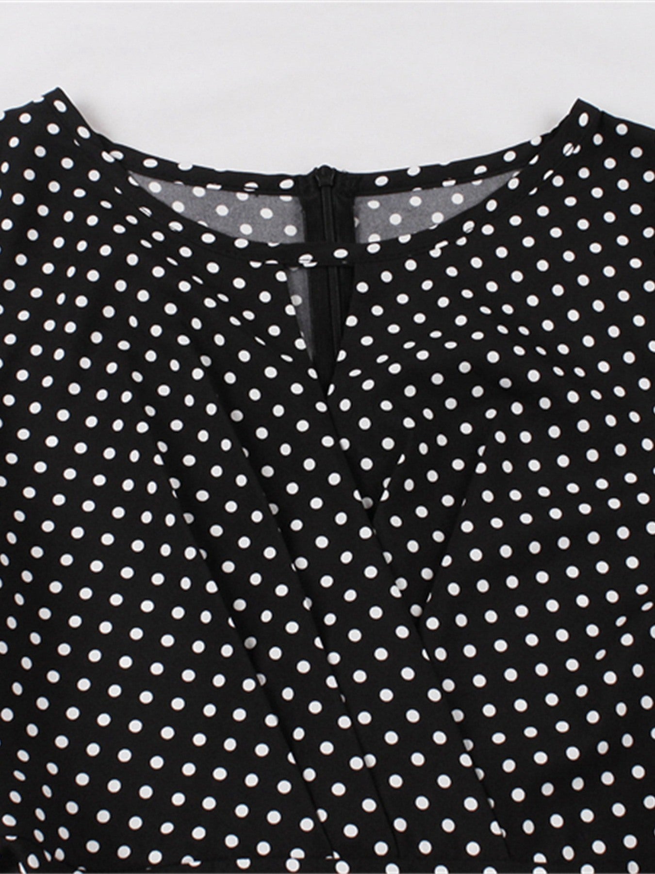 Polka Dot Retro Loose Swing Dress