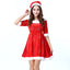 Christmas  Golden Velvet Dress