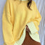 Bright Long Sleeve Pullover Sweater