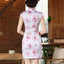 Floral Short Chinese Traditional Dress