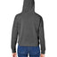 J America Triblend Cropped Hooded Sweatshirt