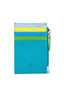 Turquoise Zippered Card Holder