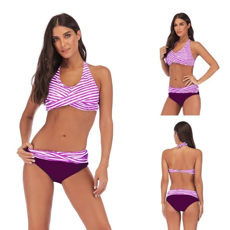 Scallop Two Piece Bathing Suit