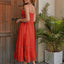 French Romantic Style Cotton Maxi Dress