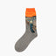 Retro Famous Oil Painting Socks