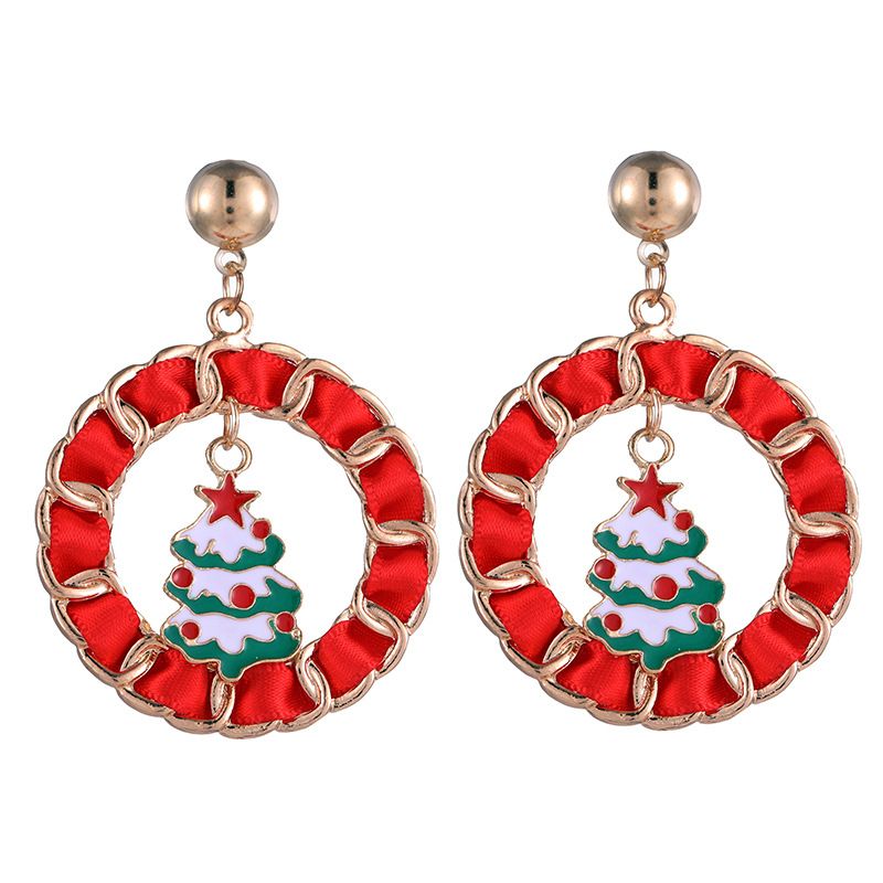 Christmas Hoop Earrings