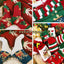 4 Pair Santa Plush Slipper Socks