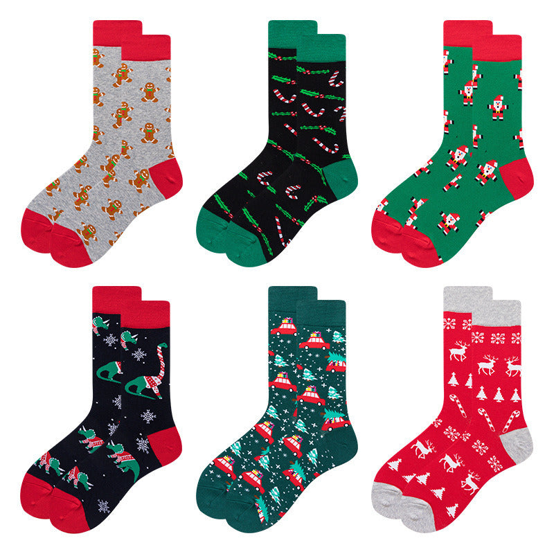 Christmas Print Socks