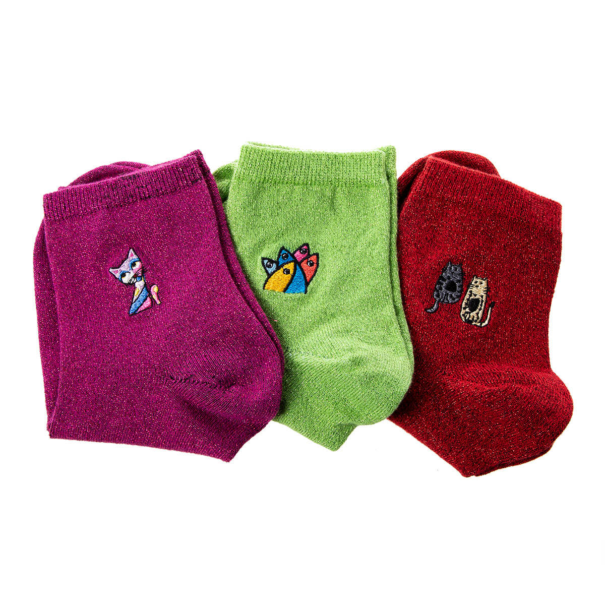 Biggdesign Glitter Women's Socks Set