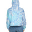 Tie-Dye Cropped Hoodie