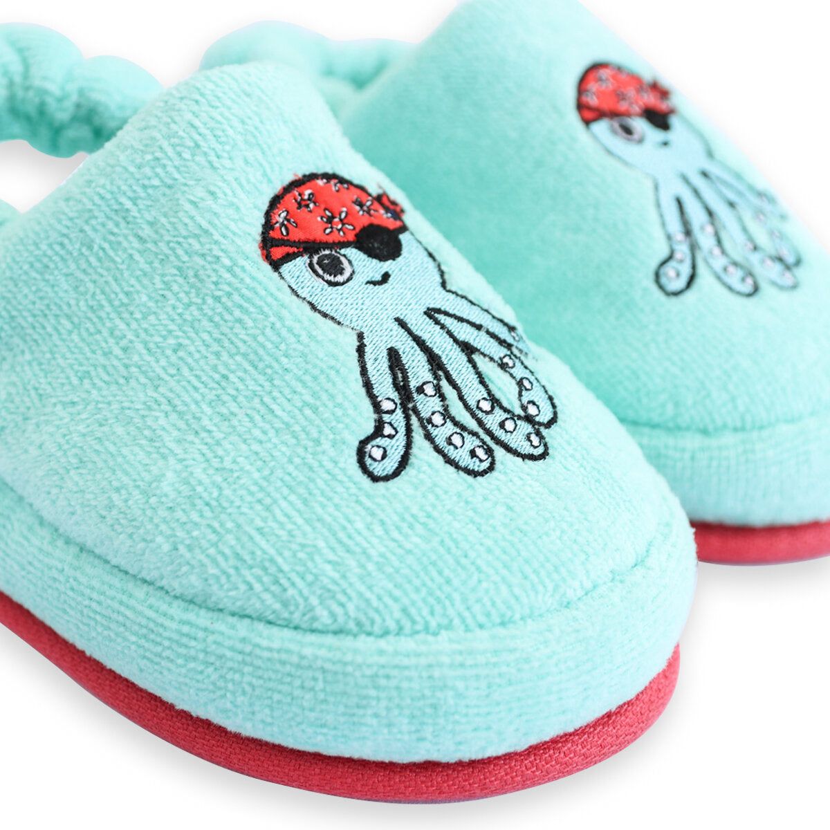 Kids Poncho and House Slippers Sailor Octopus