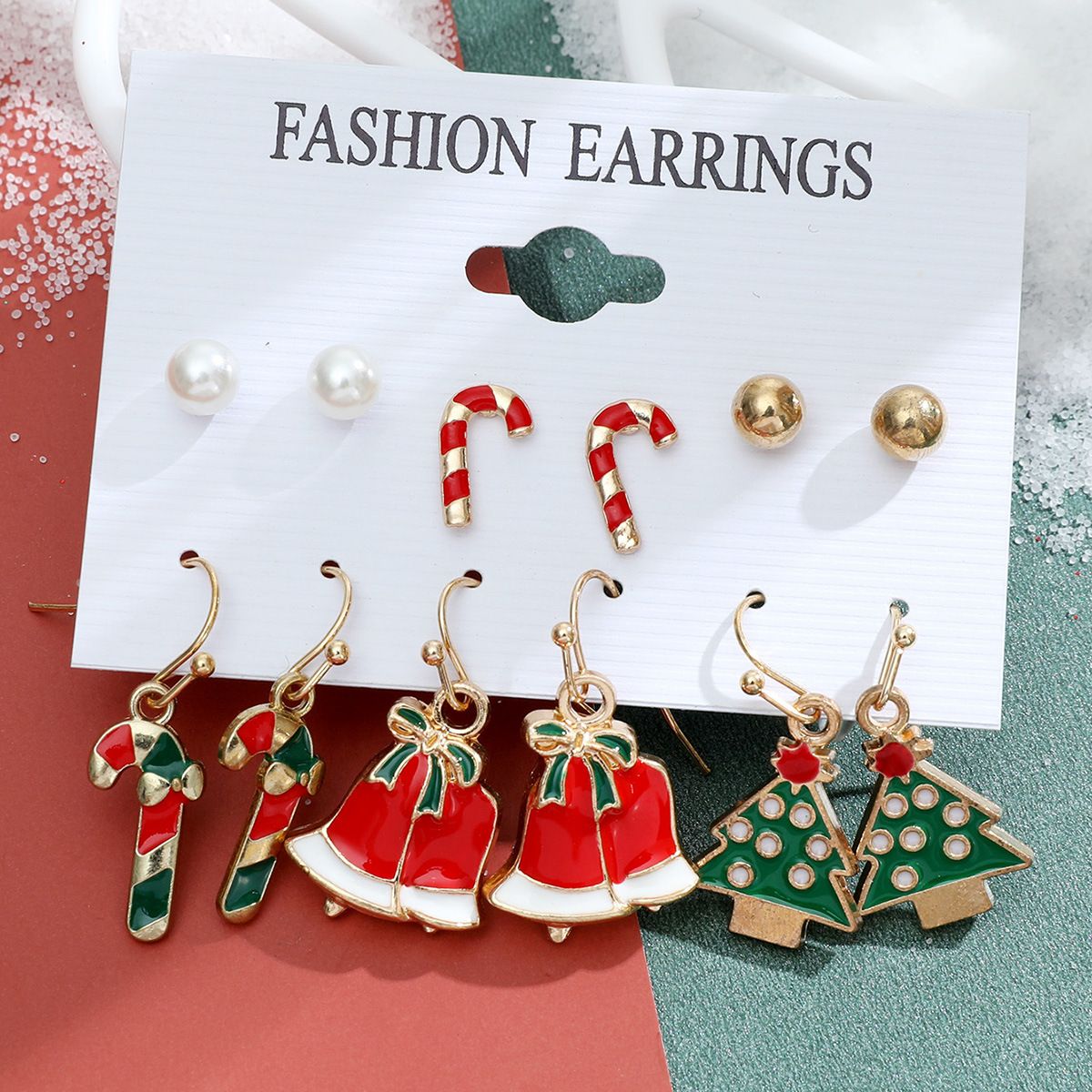 Christmas Designs Earrings Set