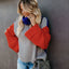 Loose Sleeves Casual Knit Sweater