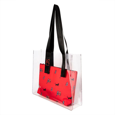 Cats Transparent Shopping and Beach Bag